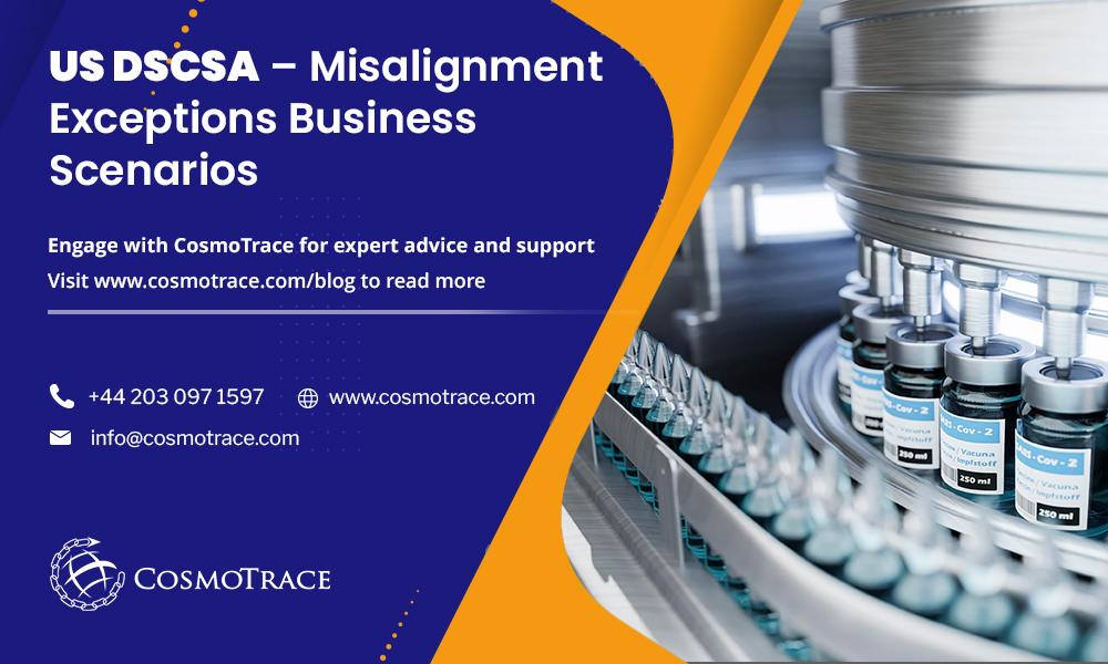 US DSCSA – Misalignment Exceptions Business Scenarios